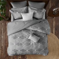 Nouvelle conception de literie de luxe brodée, ensemble de housse de couette, ensemble de literie, édredon, ensemble de draps, housse de couette