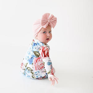 Jambear Pelele de bambú para bebé con cremallera y volantes, pelele con cremallera para bebé, pelele con volantes para niño pequeño, pijama para bebé - Product Image 5