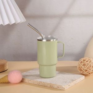 Vaso de Viaje Portátil de Doble Capa con Aislamiento al Vacío, Personalizado al por Mayor, Vaso de Vidrio de 4 oz con Asa para Coche - Product Image 3