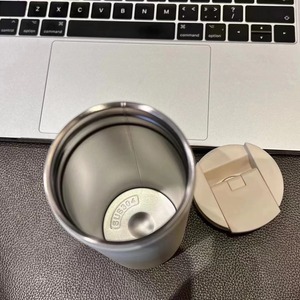 Borraccia Termica Personalizzabile con Logo, 400ml, Rivestimento a Polvere, Coperchio Flip-Top, Tazza da Viaggio Isolante per Caffè - Product Image 6