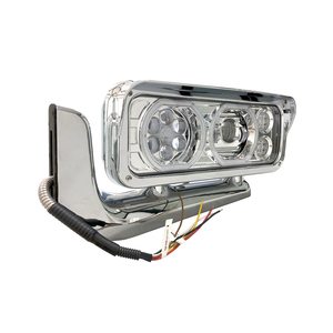 Fari LED Aftermarket per Peterbilt 359 con Staffa in Lega di Alluminio, <span class=keywords><strong>Ricambi</strong></span> per <span class=keywords><strong>Carrozzeria</strong></span> <span class=keywords><strong>Camion</strong></span>, Sostituisce 35775 35776 - up - Product Image 1
