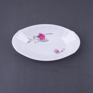 Vajilla de <span class=keywords><strong>Melamina</strong></span>, Plato de Plástico en Forma de Barco, Plato Pequeño Blanco con Diseño Creativo, Plato Rectangular, Fabricante - Product Image 1