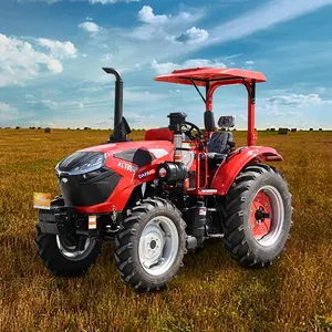 Tractor De Agricultura Tractoren 80hp 4X4 Landbouw Machine Landbouwtrekker