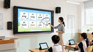 Cao cấp 75 inch Độ chính xác cao tất cả-trong-một bảng tương tác cho giáo dục kinh doanh cho mục đích giảng dạy và hội nghị - Product Image 4