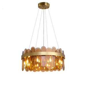 <span class=keywords><strong>Suspension</strong></span> ronde de luxe <span class=keywords><strong>suspension</strong></span> lustre <span class=keywords><strong>en</strong></span> <span class=keywords><strong>verre</strong></span> moderne coloré <span class=keywords><strong>suspension</strong></span> pour salon chambre Table à manger - Product Image 2