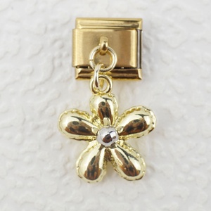 Nueva Serie de Pulseras Modulares Estilo Italiano con Colgantes, Base Dorada, Diseño Personalizado, Cadena de Ensamblaje, Pulseras con Dijes a la Moda - Product Image 4