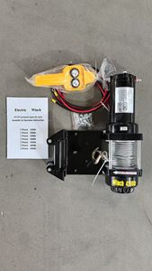 4500Lbs באיכות גבוהה 12v 24v 48v 48v להניף חשמלי קטן להתכופף סירה פלדה 12 מ 'גובה הרמה המרבי מנוף משאית - Product Image 5