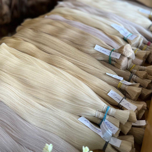 Cheveux vierges russes bruts de qualité supérieure, <span class=keywords><strong>en</strong></span> vrac, sans trame, 100% naturels, non traités, peuvent être teints jusqu'à la couleur blonde - Product Image 5