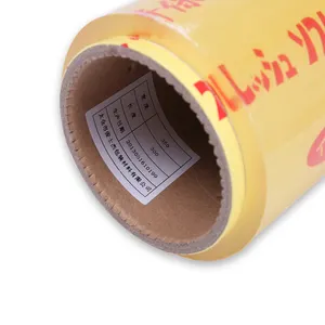 Factory Price Whole Sale Best Price OEM Food Grade Wrapping Super Glossy PVC Shrink Wrap Plastic Cling Film