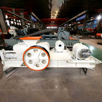 Broyeur à double rouleaux électrique à moteur AC haute productivité, capacité maximale de 100 t/h pour le concassage de pierre et de charbon