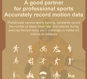 Reloj inteligente de moda para deportes al aire libre S56t con pantalla redonda HD de 1,39 "360*360 resistente al agua BT llamada asistente de voz reloj para hombre - Product Image 4