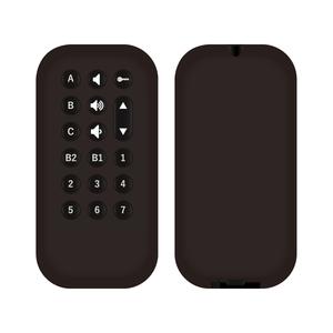 Premium Quality Black 18 Button RF Home Entertainment Universal Remote Controller - Product Image 4