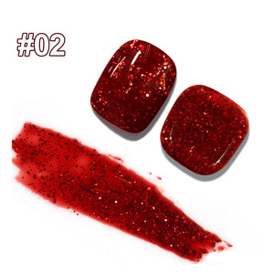 Cherry Bourgogne Broken Diamond Cat Eye Gel Nail Supplies Salon High Pigmented 15ml Magnetic 9D Cat Eye Esmaltes Gel Polish - Product Image 2