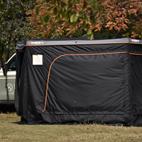 HW-003 KIMSEY Tente d'appoint latérale 300D Oxford pour camping-car, auvent monocouche pour 4x4 avec poteaux en aluminium – Meilleure vente