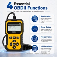 Escáner de Diagnóstico OBD2 V410 con Conectividad por Cable y Compatibilidad con Vehículos OLIVER para Autos y Camiones Fabricados a Partir de 1996