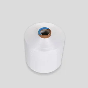 Hangzhou Supplier's Premium Quality Semi-dull Raw White 150D/144F NIM DTY Polyester Yarn