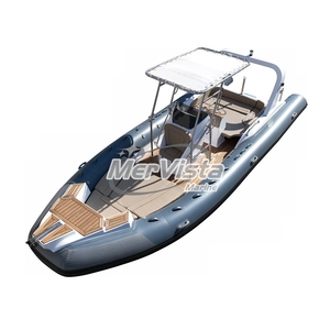 25ft Orca hypalon tốc độ cao bán cứng nhắc hull Inflatable thuyền sườn 7.6m với động cơ - Product Image 4