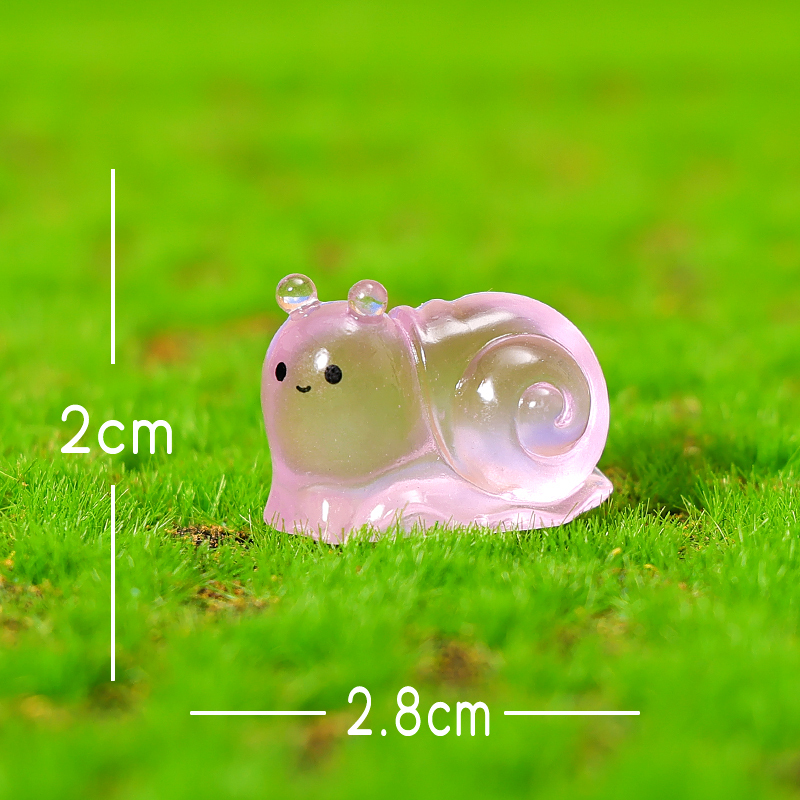 Escargot violet lumineux