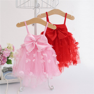 Vestidos de Bebé para Comprar en Línea en China, Ropa al por Mayor, Vestido de Tul para Niñas con Flores, Como se Muestra en la Imagen - Product Image 4