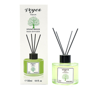 Diffuseur de parfum d'ambiance naturel à bâtonnets, longue durée, 130 ml, 20 options de parfums différents, avec désodorisants