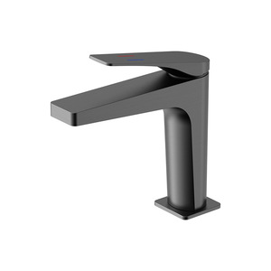 <b>Basin</b> Faucet <b>Single</b> Handle Deck Mounted Ceramic Valve Core Hot Cold Water Control Countertop Sink <b>Tap</b> - Product Image 2
