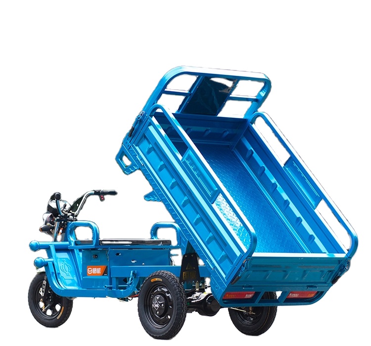 Nieuw Product 1000W Levering Elektrische Lading Driewieler Driewielige Elektrische Driewieler Vrachtwagen Motorfiets 3 Wiel