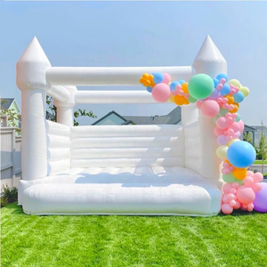 Gonfiabile bianco da 13 piedi per eventi, <span class=keywords><strong>castello</strong></span> gonfiabile di alta qualità per matrimoni, casa gonfiabile per adulti, miglior fornitore - Product Image 1