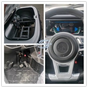 Véhicule utilitaire électrique à quatre roues entièrement fermé, nouvelle énergie, double cabine pour adultes - Product Image 2