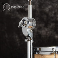 OTIS DO-C06 Tam Set Yetişkin Davul Seti, Doğal Ahşap Görünümlü PVC Kavak Gövde, Çift Zincirli Pedal ve Ziller