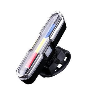 TOPCOM Mạnh Mẽ Nhấp Nháy Xe Đạp Xe Đạp Trở Lại Ánh Sáng LED <span class=keywords><strong>USB</strong></span> Sạc Xe Đạp Đuôi Ánh Sáng - Product Image 2