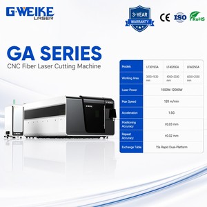 Machine de découpe laser à fibre CNC Cypcut AI fermée 2000W haute vitesse pour tôles d'acier inoxydable, d'acier au carbone et d'aluminium de 3mm à 30mm - Product Image 3