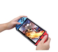 Console de Jeu Portable Rétro X12plus Écran Large de 7 Pouces PSP Arcade 3G RAM Consoles de Jeux Vidéo PS1 FC SF MD PK X7 X7plus X12