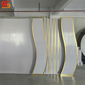 SMOOTH - Decoraciones de Boda al por Mayor, Fondo Acrílico Personalizado con Diseño Floral, Soporte para Fondo de Boda - Product Image 4