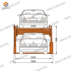 Dọc trần thấp nhà nhà để xe 2 bài nghiêng 2 cấp xe đậu xe - Product Image 3