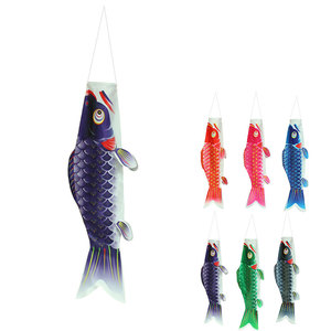 Drapeau de la carpe de style <span class=keywords><strong>japonais</strong></span> Drapeau de guide touristique Drapeau de la fête des garçons Bannière décorative en forme de poisson Drapeau Koi - Product Image 3