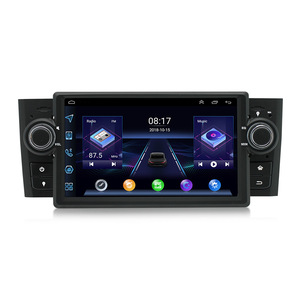 Radio de coche <span class=keywords><strong>Android</strong></span> 11 de 7 pulgadas para Fiat Linea Grande Punto 2007-2012 1Din Carplay navegación reproductor Multimedia unidad principal ESTÉREO - Product Image 1