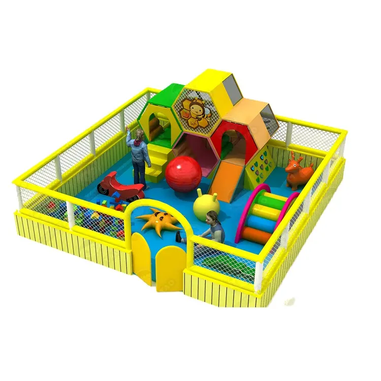 kids ball pit slide combo amusement park rides play area indoor playground soft play