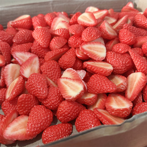PvC Hard Fruit Accessory Half of TheWntire Strawberry UV Print PulpTransverse Texture Bluk VideO ASMRSound Props 1.6INCH DIY - Product Image 6