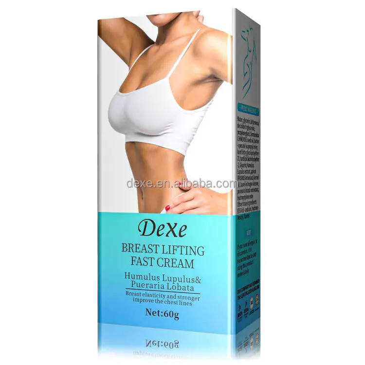 Dexe OEM ODM creme natural para aumentar os seios, creme para aumentar os seios grandes e apertar instantaneamente