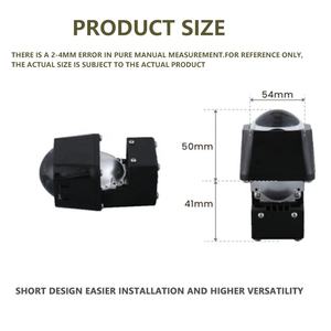 IDISON J1 <span class=keywords><strong>1</strong></span>,<span class=keywords><strong>5</strong></span> pulgadas Hid Mini lente de proyector LED Super Heat Rejection 6500K lámpara de cabeza delantera para todos los coches nuevas tendencias para Prius - Product Image 4