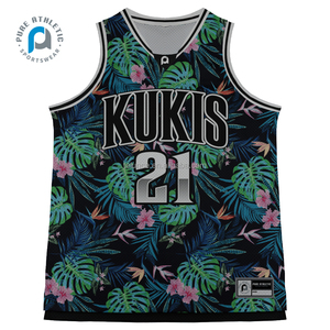 Conjunto de uniformes de baloncesto de diseño personalizado al por mayor, camiseta y pantalones cortos de baloncesto de <span class=keywords><strong>trébol</strong></span> verde para hombre, trajes de baloncesto - Product Image 5
