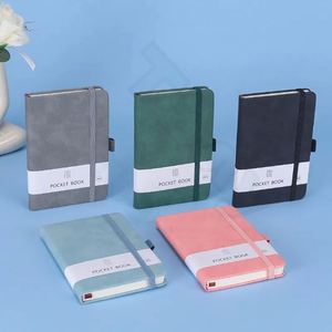A5 PU Leather Journal B5 Hardcover Custom Notebook with Elastic Band - Product Image 3