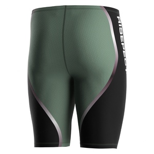 กางเกงว่ายน้ำผู้ชายแบบยืดหยุ่นสวมใส่สบาย ป้องกันคลอรีนได้ดี ลดแรงต้านทานของน้ำ เหมาะสำหรับการฝึกซ้อมและการแข่งขัน - Product Image 3