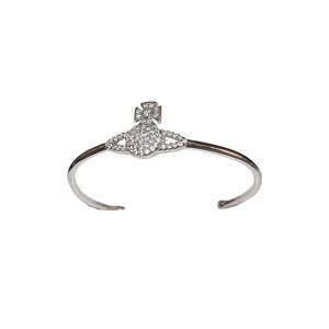 Highgrade TouchabilitySaturn <b>Planet</b> Zircon Bangle Niche Light Luxury Design Geometric Copper Alloy <b>Bracelet</b> for Women - Product Image 1