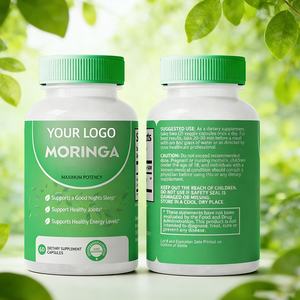 Produits les plus vendus, marque privée, fournissant un soutien énergétique, santé des articulations, complément alimentaire, capsule de Moringa - Product Image 2
