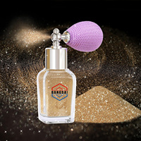 Kit de spray corporel scintillant cosmétique 1/360, 20 ml, flacon pulvérisateur portable, poudre scintillante douce pour la peau, pour maquillage de scène et de fête