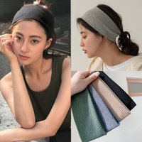 Bandeau unisexe de couleur unie de haute qualité pour les sports de plein air Gym Yoga et accessoires de course 2025 été