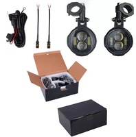 Projecteurs LED pour moto, adaptés aux motos et aux véhicules électriques, feux de route auxiliaires externes
