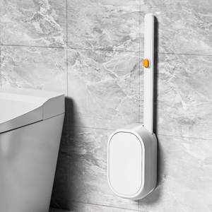 1pc מברשת שירותים סט חד פעמי להחלפה חד פעמי מברשת ראש קרק + ספוג ניקוי סט עם ראשי החלפה מסיסים - Product Image 3