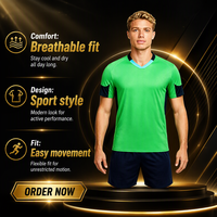 Maillots de football respirants personnalisables en gros, séchage rapide, haute qualité, multicolores, uniformes de football entièrement personnalisables